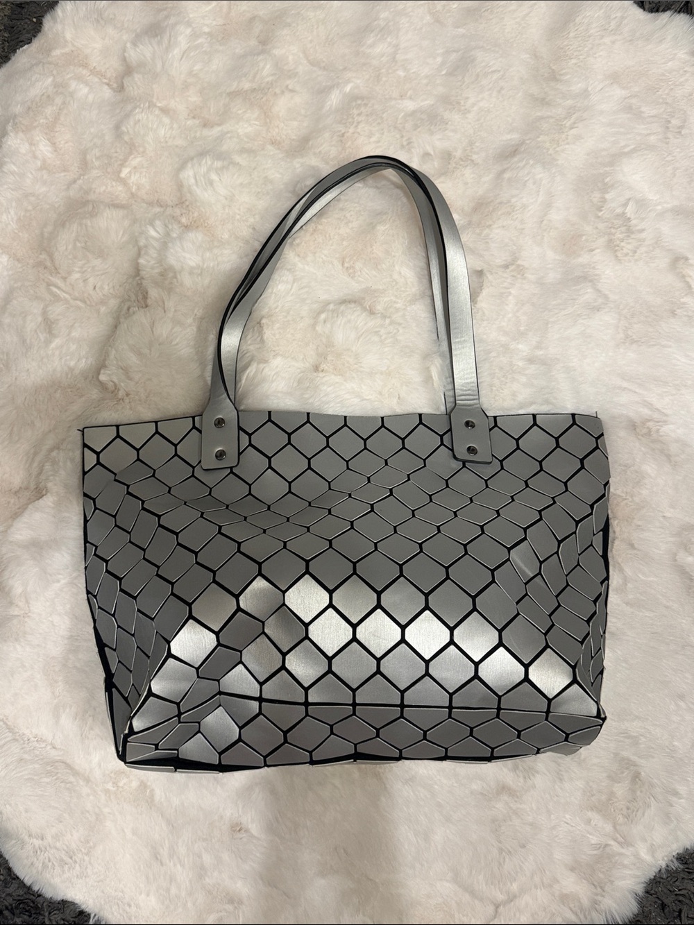 EUC* Emilio Pepe Geometric pattern bag